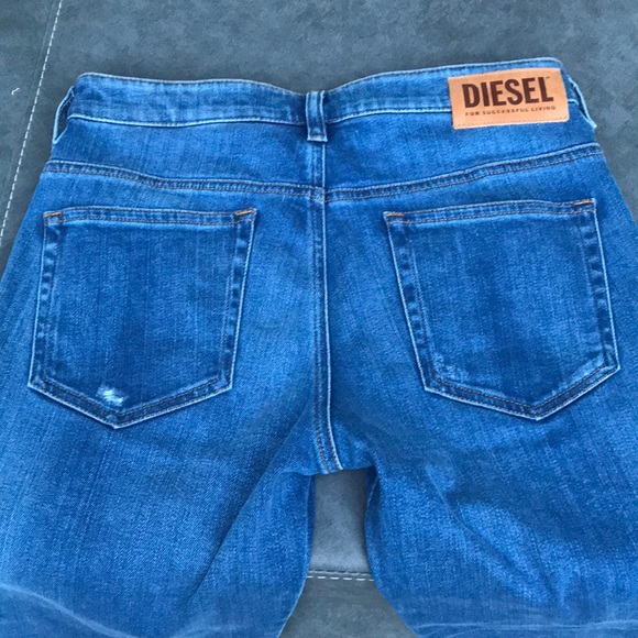 Diesel Jeans Women Size 26 Blue D Rifty slim low waist women’s jeans Brand New - Picture 4 of 15